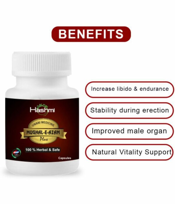 Mughal-e-Azam Plus Herbal Capsule - Image 3