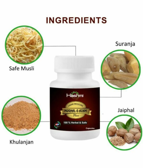 Mughal-e-Azam Plus Herbal Capsule - Image 5